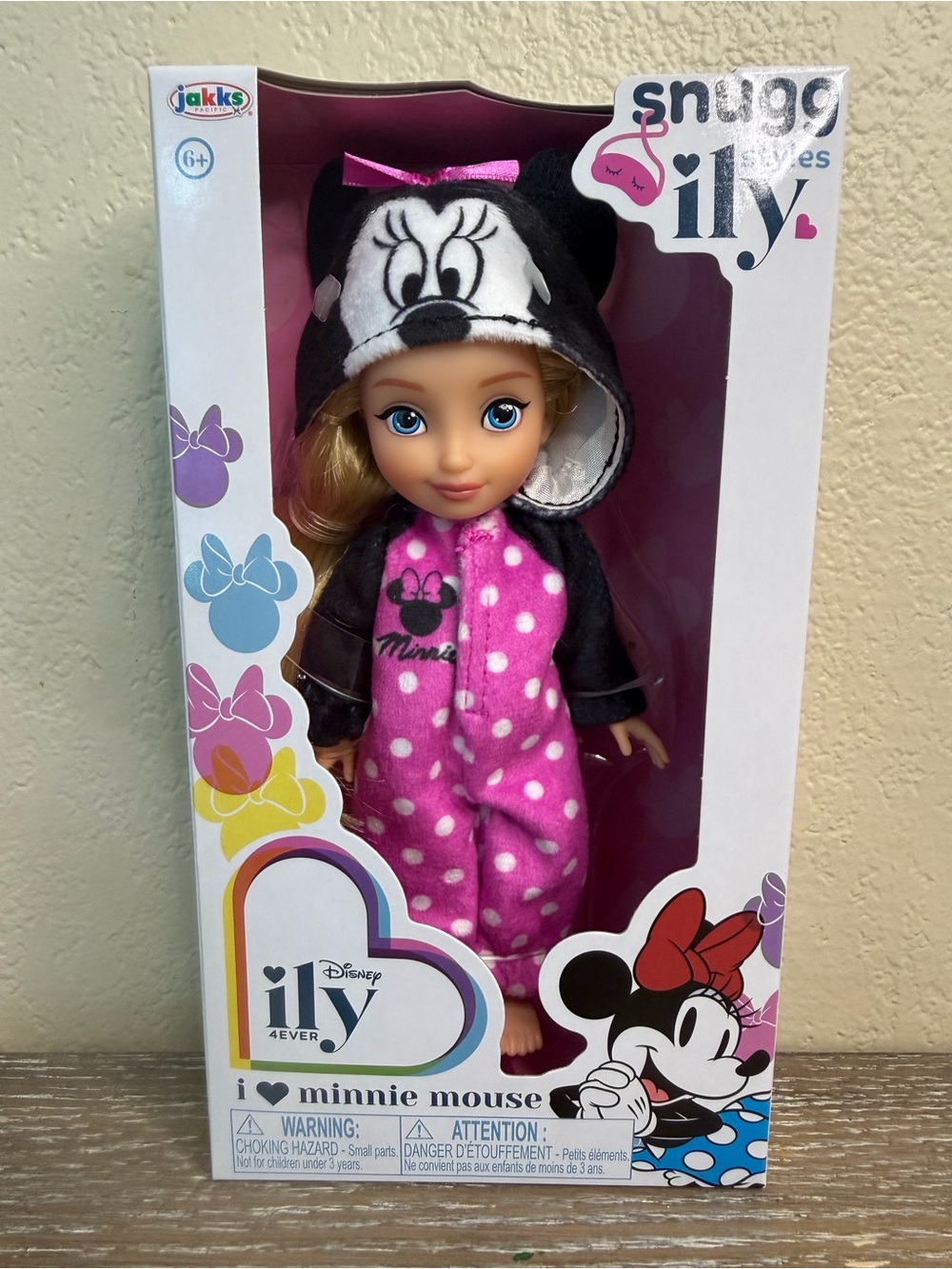 New Mini Minnie Mouse Snugg-ILY Styles Doll